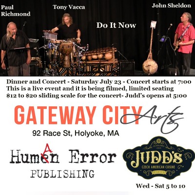 Do It Now Concert & Dinner at Judd's